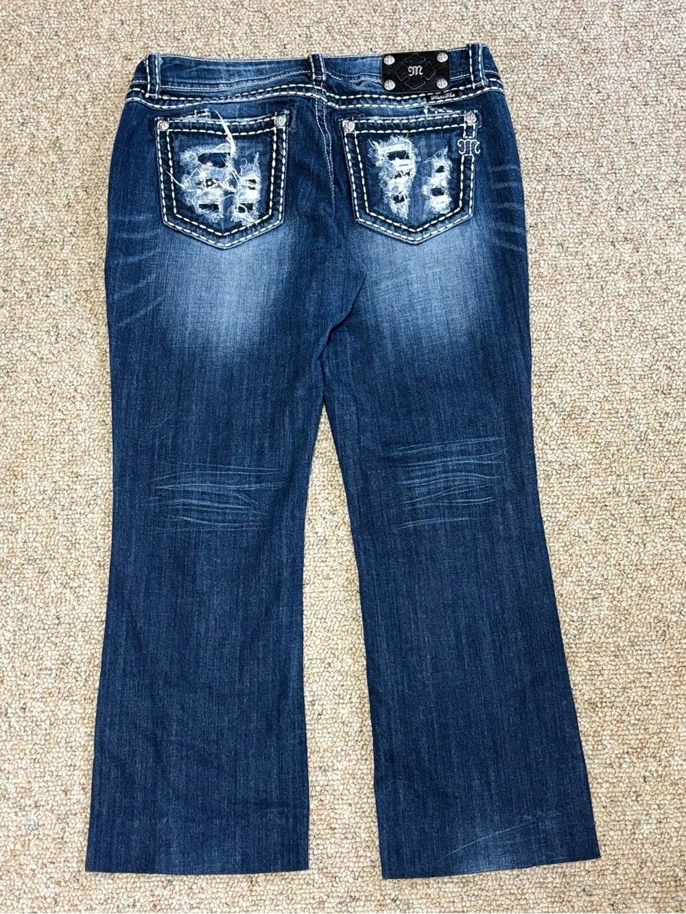 Miss Me Bootcut Distressed Jeans Women's Size 34
